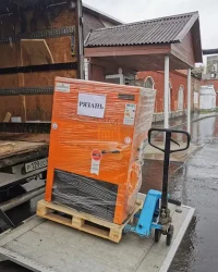 Фото отгрузки котла в Рязань